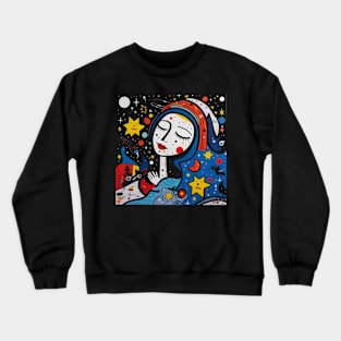 Abstract Art Mystery Dreams Crewneck Sweatshirt